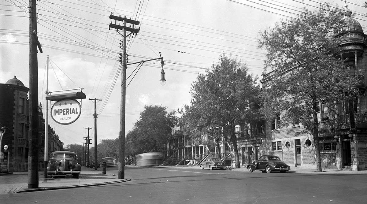 intersection montreal 1949