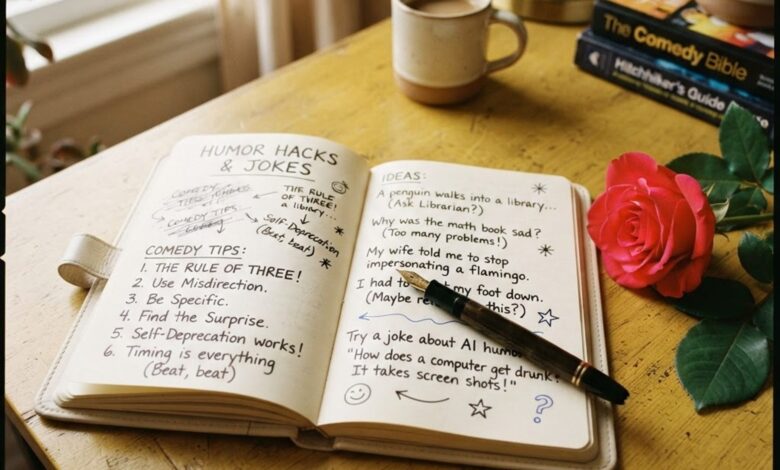 Finding the Funny: 8 Tips on Writing Humor